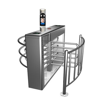 30 persone/minuto Tornitura di mezza altezza con tempo di risposta di 0,2 secondi e costruzione in acciaio inossidabile 304 o 316 per il controllo degli accessi
