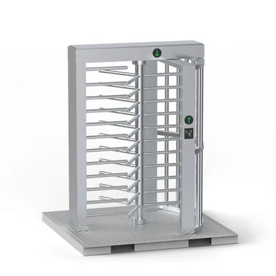 Tornello a tutta altezza da 24VDC, 30 persone/min, larghezza 610mm, per il controllo accessi sicuro