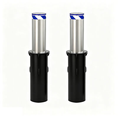 Classificazione di protezione IP68 304 Acciaio inossidabile Azionamento idraulico Bollard ascendente automatico con colonna di sollevamento