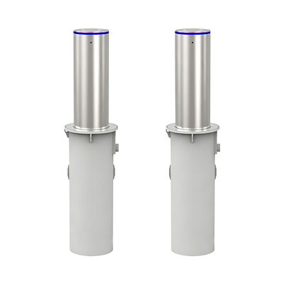 IP68 impermeabile senza bisogno di drenaggio Bollard ascendente automatico con potenza motore di 300W per una gestione sicura del parcheggio