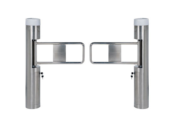 Porta d'altura in acciaio inossidabile per pedoni con motore senza spazzole per il controllo dell'accesso