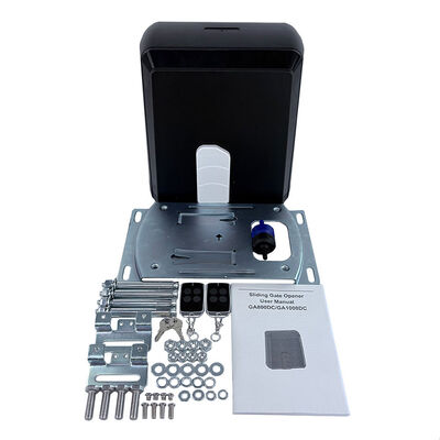 Apri-cancello scorrevole automatico con motore DC, peso di carico 1000KG, velocità 24M al minuto, connettività WiFi/GSM