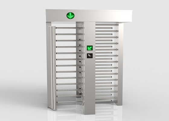Cancello girevole direzionale girante della Bi da 90 gradi con il lettore di schede biometrico di Rfid dell'impronta digitale