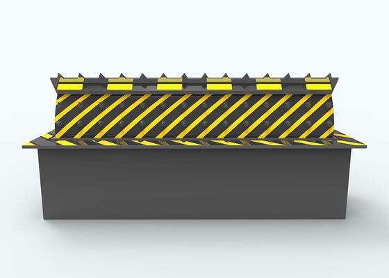 Blocco stradale idraulico a montaggio superficiale con controllo comando programmazione PLC e capacità serbatoio idraulico da 120L