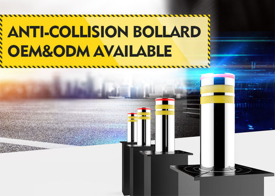 Dissuasori automatici a scomparsa per vialetti di sicurezza, in acciaio inossidabile 304, 3,7KW, sistema dinamico, 60dB a bassa rumorosità