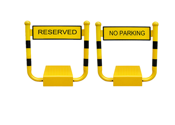 Acciaio ricoprente di plastica della serratura 3.00mm della barriera di parcheggio di H 6s 7AH