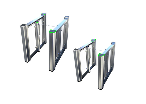 Acrilico biometrico del portone di oscillazione di riconoscimento di fronte IP54 RS485 10mm