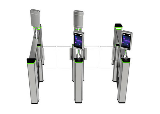 SS314 Acciaio inossidabile 600mm Passaggio pedonale Swing Barrier Gate con 0,4S tempo di apertura