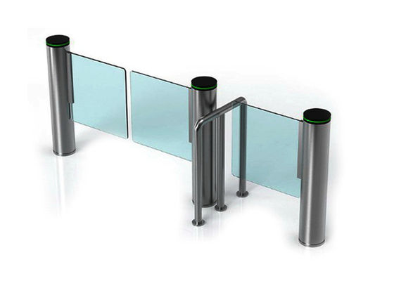 200W DC24V Brushless Motor Pedestrian Security Gate con 0.4S Opening Time Swing Barrier Gate