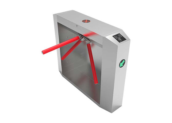 Tornello a tripode con ammortizzatore idraulico, larghezza 550mm e grado di protezione IP45 per il controllo accessi sicuro