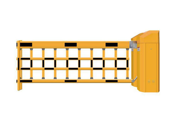 Porta di barriera automatica IP44 con motore da 250 W e braccio da 6 m per il controllo sicuro del parcheggio