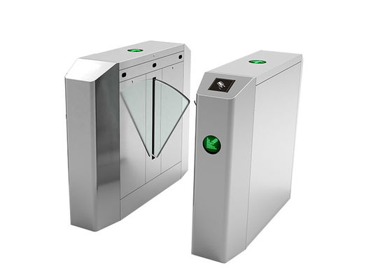 SS304 Portale di barriera retrattile in acciaio inossidabile bidirezionale con rating IP44 per il controllo di accesso sicuro