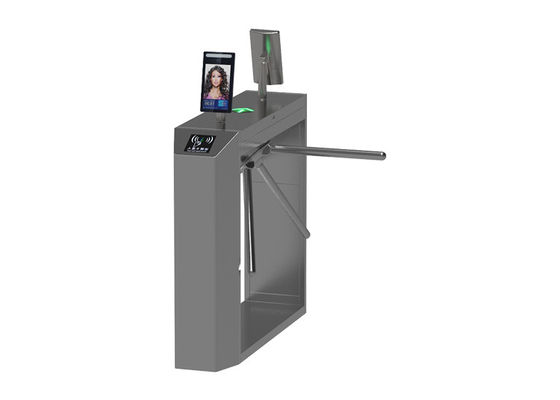 Tornello a tripode bidirezionale in acciaio inossidabile SS304 con larghezza di 550 mm per il controllo pedonale