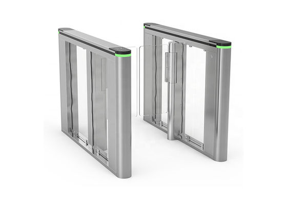 40 persone/minuto SS304 Acrilico Swing Turnstile Gate con motore a corrente continua senza spazzole per il controllo dell'accesso ad alta velocità
