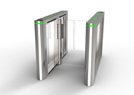 Barriera in acrilico da 100W, tornello a battente a velocità variabile con motore BLDC da 24V, altezza vita