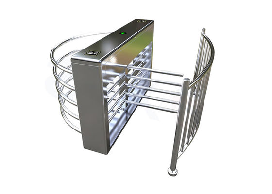 SS304 Tornitura in acciaio inossidabile a mezza altezza con braccio di 450 mm e classificazione IP55 per un controllo di accesso sicuro