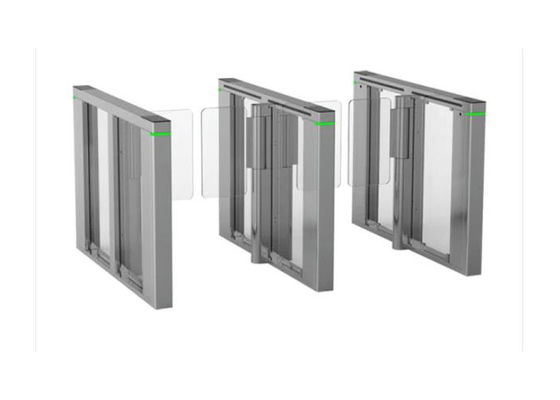 Manica del motore 900mm di Crystal Glass Swing Barrier Brushless del pedone