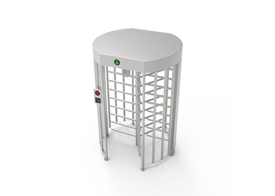 Metropolitana rotonda di alta sicurezza 38mm di Full Height Turnstile del lettore di schede del colpo